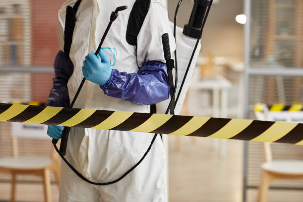 Professional Biohazard Cleanup technician working in Algoma, WI